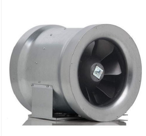 270 Volt Dc Round Wall Mounted Mixed Flow Inline Fan Air Volume: 20 Miles/Hr (Mph)