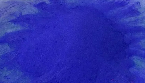 घर की सजावट के लिए नीला सुंदर और पारंपरिक रंगोली पाउडर