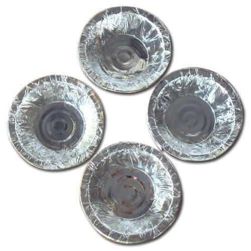 Eco-Friendly 6 Inch Round Silver Paper Dona for Event and Party Supplies