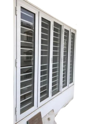 Plain Patterned Modern Design Openable Aluminium Glass Window Application: Home & Commercial