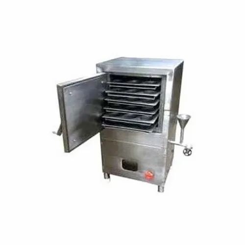 12 kW Electric Stainless Steel Idli Steamer for Hotel and Restaurant Industry