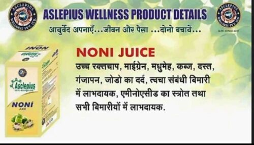 Asclepius Noni Juice With Packaigng Size 500 Ml