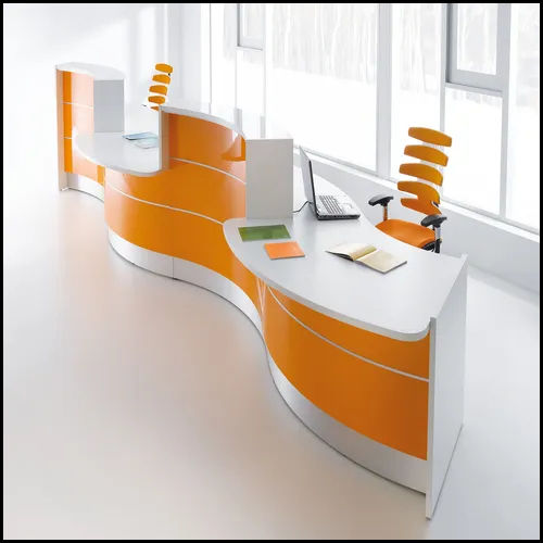 Exclusive Three Drawer Office Workstation with Four Seating Capacity