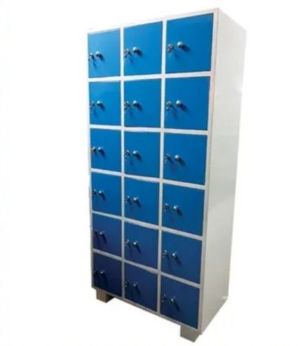 Rectangular 12 Mm Sheet Color Coated Stainless Steel 12 Pad Lockers