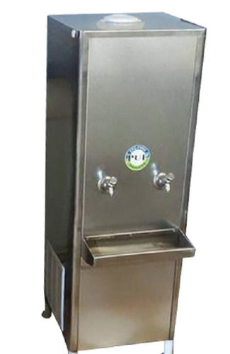 17 X 18 X 51 Inch 2 Taps Stainless Steel Water Coolers