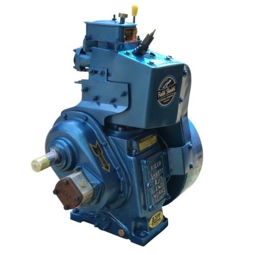 Blue 2 Stroke Single Cylinder Air Cooled Hydraulic Diesel Engine For Automobile