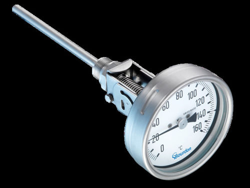 Bottom Connection Analog Temperature Gauge For Water Supplying Use