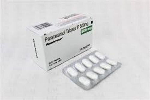 General Medicine Recommended By Doctor Paracetamol 500Mg Tablets Stored In Room Temperature