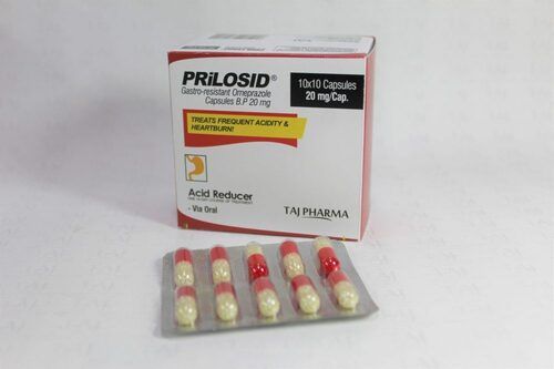 General Medicines Omeprazole Gastro-Resistant Prilosid 20 Mg Capsule Recommended For: Doctor