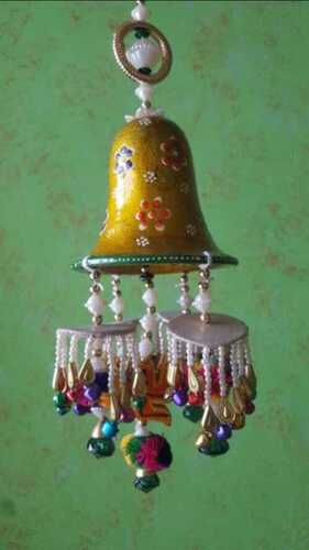 Handcrafted Decorative Wooden Bell Zumri Hanging For Door And Window Hanging