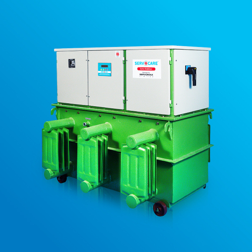 Industrial Air/Oil Cooled Single And Three Phase Digital Servo Voltage Stabilizers