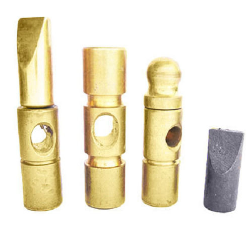 Customized Premium Quality Customised Golden Brass Made Making Hammer Parts 