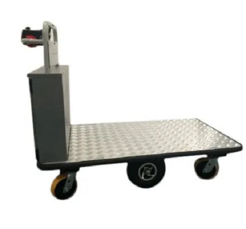 Stainless Steel And Iron Made Platform Trolley