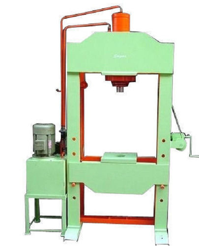 Green Stainless Steel Industrial H Frame Hydraulic Press Machine