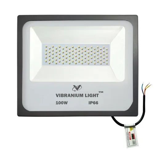 100 W LED Flood Light For Outdoor Lighting, 2 Year Warranty