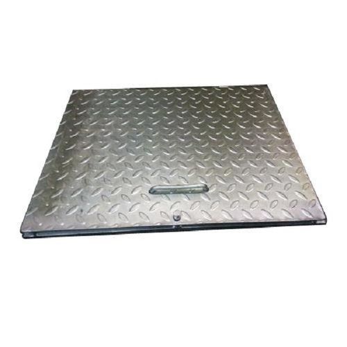 20 Kg Square Shape 24x24 Inch Polished Stainless Steel Manhole Cover at ...