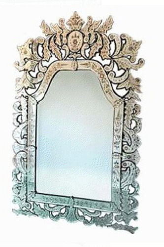 4 Mm Rectangular Decorative Mirror Glass Usage: Wall