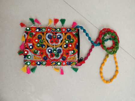 Buy online Pipili Handmade Fancy Ladies Purse at best price - Ritikart