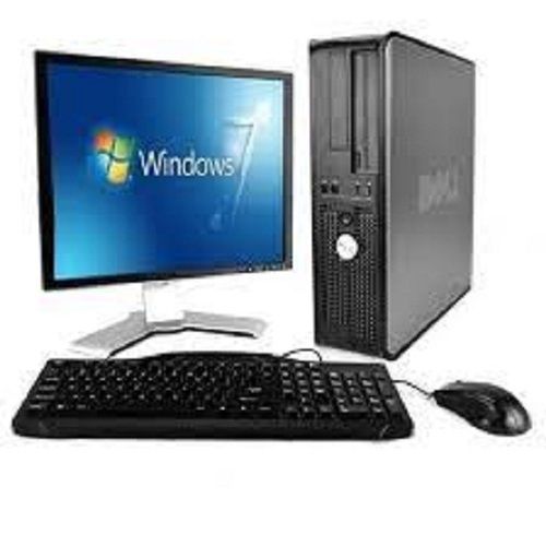 Long Life Span Black Desktop Computer