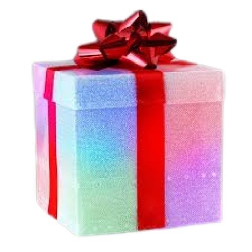 Medium Size Square Shape Plastic Material Gift Box