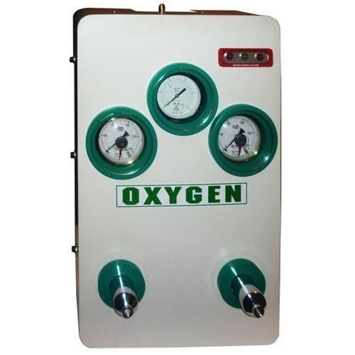 Oxygen Control Panel - Mild Steel, Wall Mounted, Single Phase, 220V, Analog Display, IP65 Rated | Automatic Operation for Hospital Oxygen Control