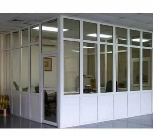 Powder Coated Rust Proof Aluminum Office Partition  No Assembly Required