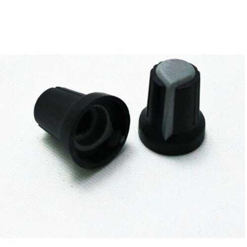 Round Shpae Black Color Plastic Knobs 