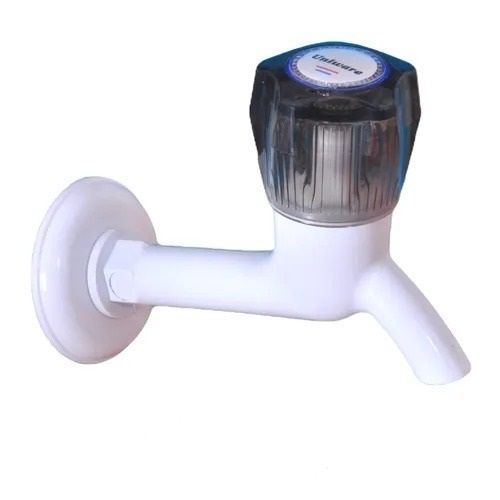 15 Mm Wall Mounted Pvc Long Body Water Bib Cock