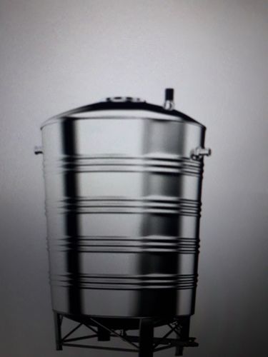 Free Stand Heavy Duty Corrosion Resistant Mild Steel Cylindrical Storage Tank