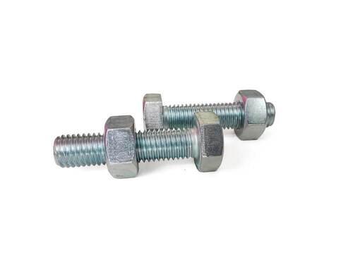 Mild Steel Hexagonal Nut and Bolt, Size 1/2 - 10 inch