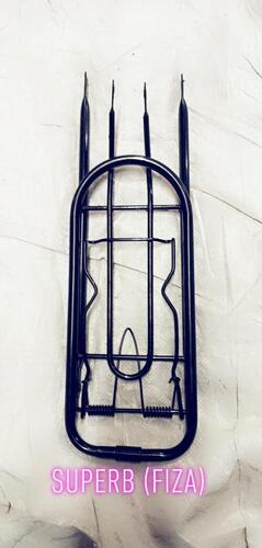 Rectangular Shape Black Finish Stainless Steel Bicycle Carrier With Round Edges Application: Floor Tiles