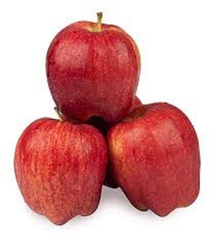 Naturally Grown Fresh Round Shape Medium Size Sweet Red Apple