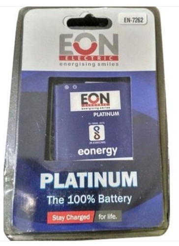 Black 1.5 Days 3.8 Volts Energy Storage Platinum 1500 Mah Lithium-Eon Mobile Battery 