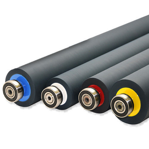 1000 Mm Hypalon Printing Rubber Roller For Multiple Industry Applications