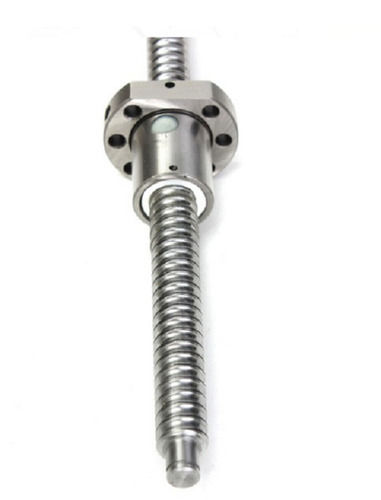 Silver 15 Cm Long Round Polished Finish Stainless Steel Lead Screw For Machine Tools