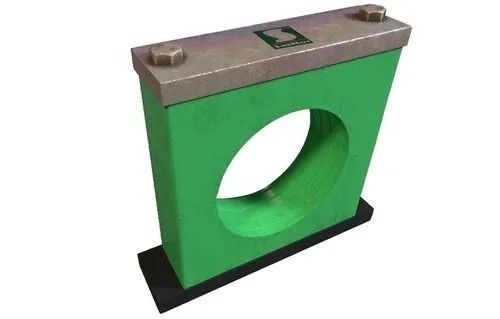 Green And Silver 219 Mm 3 Kilogram Rectangular Mild Steel Hydraulic Pipe Clamp