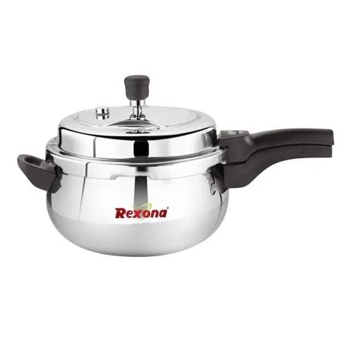 Aluminum Bakelite Rexona Handi Pressure Cooker - 2.5 Liter