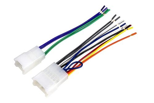 Car Stereo Wire Audio Wiring Harness Adapter Plug 10pin+ 6pin