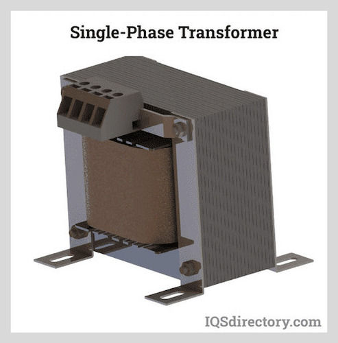 Oil Cooled Single Phase Electrical Transformer, 250 V / 50 Hertz