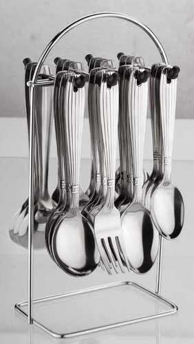 Silver Stainless Steel Cutlery Set For Home, Hotel, Restaurant