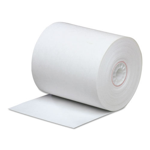 100 Gsm White Anti Bacterial Thermal Base Plain Paper Roll