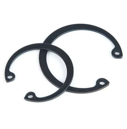 Black 18 Mm Round Stainless Steel External Circlips