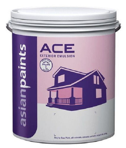 20 Liter Soft Sheen Finish Exterior Asian Emulsion Paint For Wall And Ceilings Cas No: 67-64-1