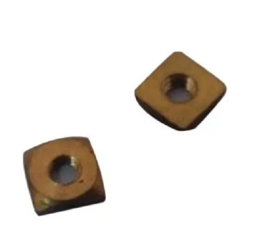 Granules 2Mm And 25 Gm Polish Square Industrial Brass Gas Nut 