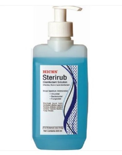 500 Ml Sr-05 Sterirub Bacteria Resistant Liquid Disinfectant Solution Age Group: Adults