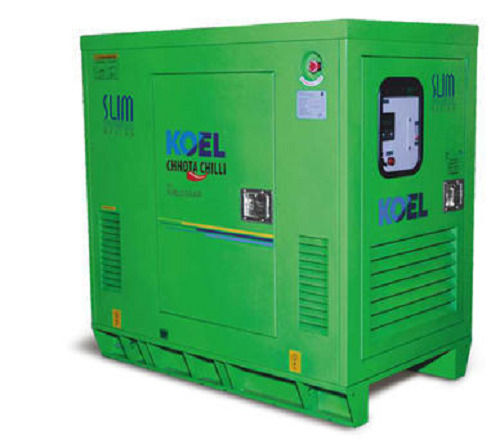 Green Electric Start Single Phase 5 Kva Portable Diesel Generator