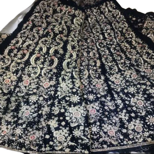 Embroidered Work Wedding Wear Velvet Fabric Fancy Lehenga Choli Age Group: Above 20