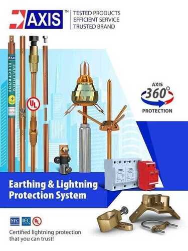 Yellow Industrial Ese Lighting Arrester And Lighting Protection System