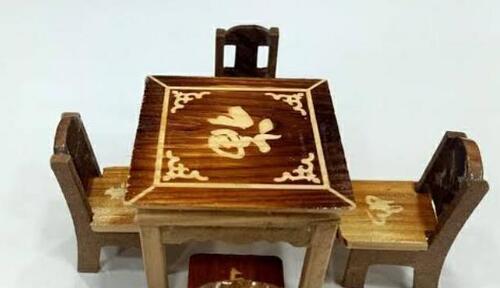 Laddu Gopal Wooden Singhasan High Back Chair