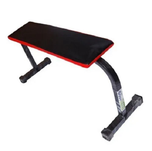 Manual Adjustable Flat Weight Bench With Polyester Seat For Gym Application: Gain Strength